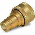Apache Apache Hydraulic Quick Coupler 39041610, JD "Cone" Style Tip To ISO Female Body 39041610